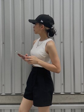 越後 穂乃香さん（レディース・150cm）の夏コーディネート