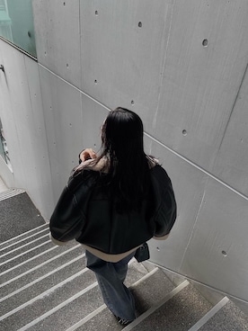 越後 穂乃香さん（レディース・150cm）の秋コーディネート