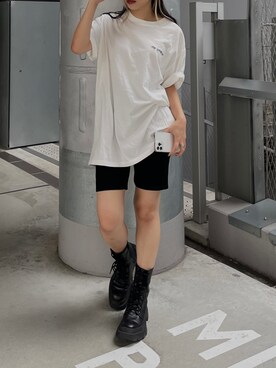 越後 穂乃香さん（レディース・150cm）の夏コーディネート