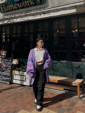 越後 穂乃香さん(レディース・150cm)の秋コーディネート