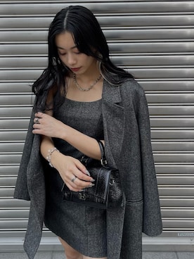 越後 穂乃香さん(レディース・150cm)の秋コーディネート