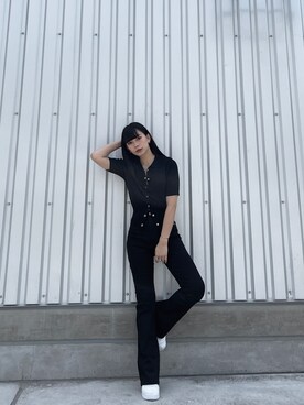 越後 穂乃香さん（レディース・150cm）の春コーディネート