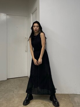 越後 穂乃香さん（レディース・150cm）の春コーディネート