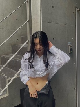 越後 穂乃香さん（レディース・150cm）の夏コーディネート