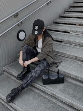 越後 穂乃香さん（レディース・150cm）の春コーディネート