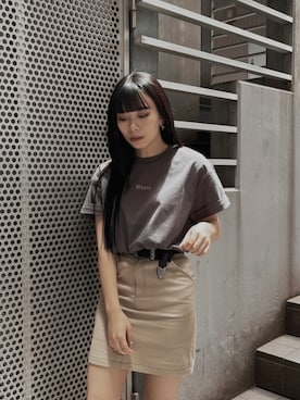 越後 穂乃香さん（レディース・150cm）の夏コーディネート