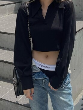 越後 穂乃香さん（レディース・150cm）の夏コーディネート