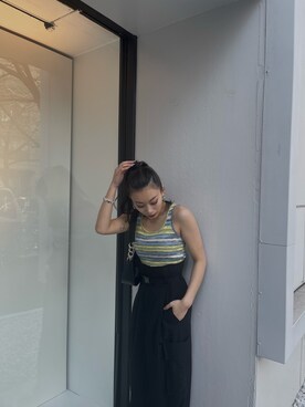 越後 穂乃香さん（レディース・150cm）の春コーディネート