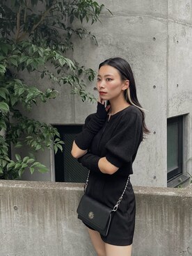 越後 穂乃香さん（レディース・150cm）の秋コーディネート