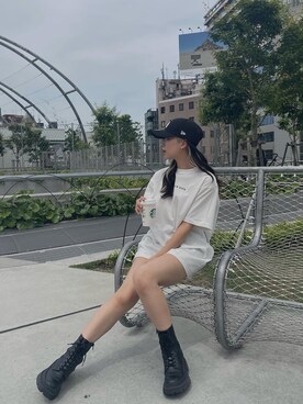 越後 穂乃香さん（レディース・150cm）の夏コーディネート