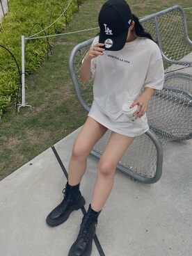 越後 穂乃香さん（レディース・150cm）の夏コーディネート