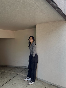 越後 穂乃香さん（レディース・150cm）の冬コーディネート