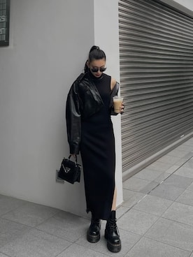 越後 穂乃香さん（レディース・150cm）の夏コーディネート