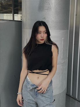 越後 穂乃香さん（レディース・150cm）の夏コーディネート