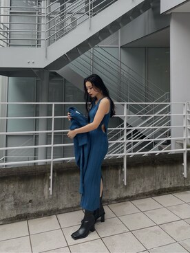 越後 穂乃香さん(レディース・150cm)の秋コーディネート