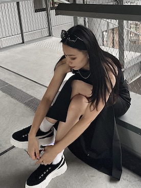 越後 穂乃香さん（レディース・150cm）の夏コーディネート