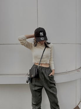 越後 穂乃香さん（レディース・150cm）の秋コーディネート