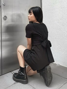 越後 穂乃香さん（レディース・150cm）の夏コーディネート