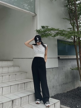 越後 穂乃香さん（レディース・150cm）の夏コーディネート