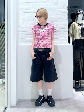小島えみるさん（レディース・165cm）の夏コーディネート
