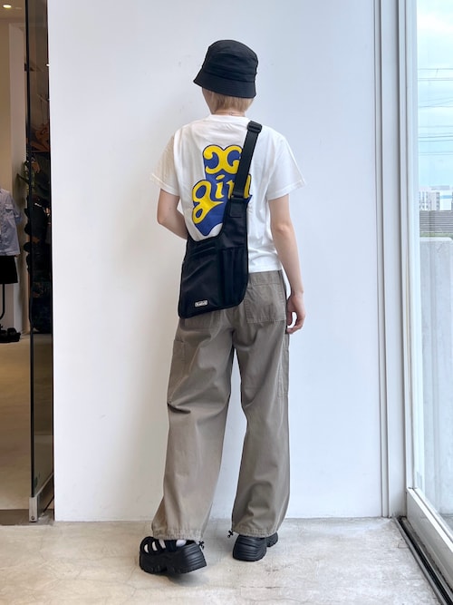 X-girl 帽子 ハット NECK SAVER BUCKET HAT レディース メンズ