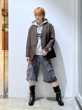 Emiruさん（レディース・165cm）の春コーディネート