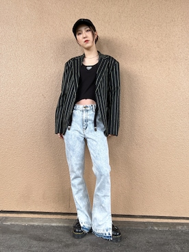 xgirl テーラードジャケット X-girl エックスガール テーラードジャケット 長袖 リーフ柄 2つ