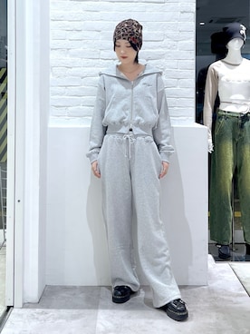 「X-girl（エックスガール）のアイテム」を使った、Emiruさん（レディース・165cm）の秋コーディネート