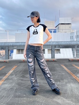 Emiruさん（レディース・165cm）の夏コーディネート