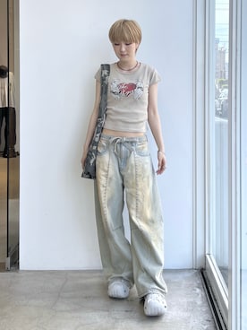Emiruさん（レディース・165cm）の夏コーディネート