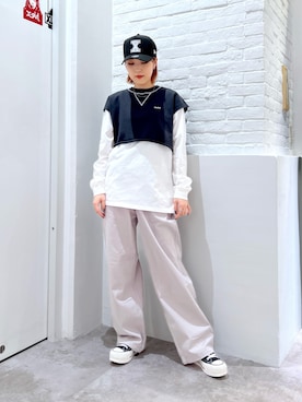 Emiruさん（レディース・165cm）の春コーディネート