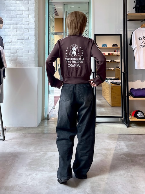 STAR AND FACE COMPACT TRACK JACKET（ジャージ）｜X-girl