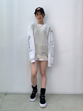 Emiruさん（レディース・165cm）の冬コーディネート