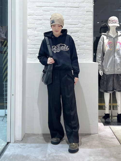 OVAL LOGO CLASP FAUX LEATHER SHOULDER BAG（ショルダーバッグ）｜X