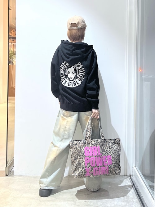 GIRL POWER BIG TOTE BAG（トートバッグ）｜X-girl（エックスガール