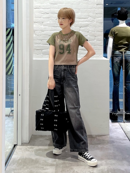 セール】NUMBERING RAGLAN S/S BABY TEE（Tシャツ/カットソー