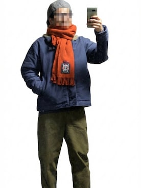 「COS（コス）のアイテム（パンツ）」を使った、coffeeyaaaaさん（メンズ・172cm）の冬コーディネート