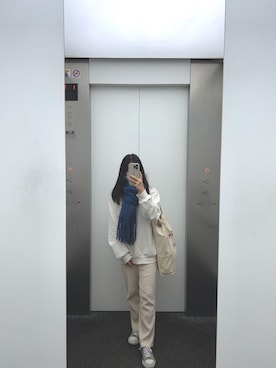 「アイテム（トートバッグ）」を使った、fukiさん（レディース・149cm・10代）の秋コーディネート