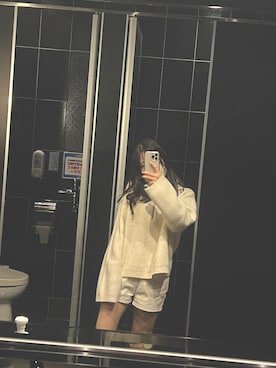 「H&M（エイチ・アンド・エム）のアイテム（ニット/セーター）」を使った、fukiさん（レディース・149cm）の冬コーディネート