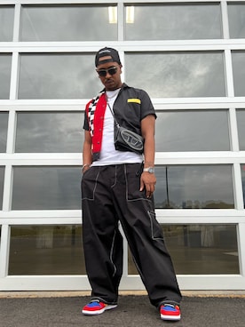 「summer」｜mightymarkさん（メンズ・185cm）の夏コーディネート