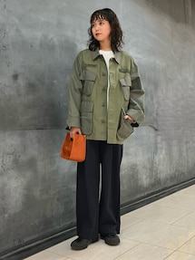 Archive ZUCCA ビッグフード ミリタリーギミックジャケット Italian Dead Stock Fabric】Prime-Over 3rd Jacket