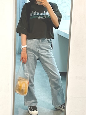 「大学生コーデ」｜「アイテム（腕時計）」を使った、Maikoさん（レディース・158cm）の秋コーディネート