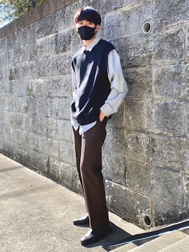 natsukiさん（メンズ・177cm）の冬コーディネート