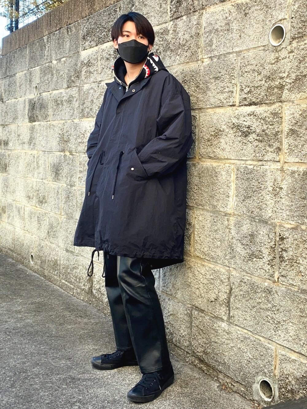 ア.ベイシングエイプ ダッフルコート サイズM
