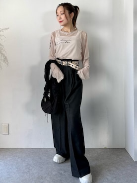 Katieさん（レディース・155cm）の夏コーディネート