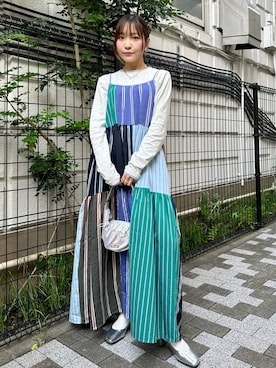 「feepur（フェピュール）のアイテム（トップス）」を使った、Katieさん（レディース・155cm）の冬コーディネート