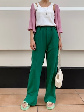 「FUN FROM FUN（ファンフロムファン）のアイテム」を使った、Katieさん（レディース・155cm）の秋コーディネート