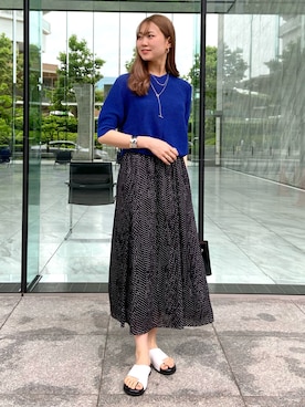 yazuさん（レディース・165cm）の夏コーディネート