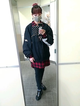 「JOSEPH（ジョセフ）のアイテム（パンツ）」を使った、稲妻アスリートさん（レディース・165cm）の秋コーディネート