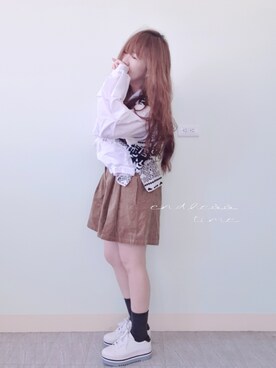 「N（エヌ）のアイテム」を使った、cheer 🤍さん（レディース・161cm）の秋コーディネート